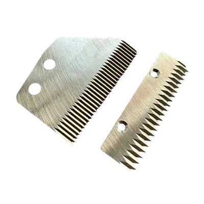 직선 톱니 모양의 절단 블레이드